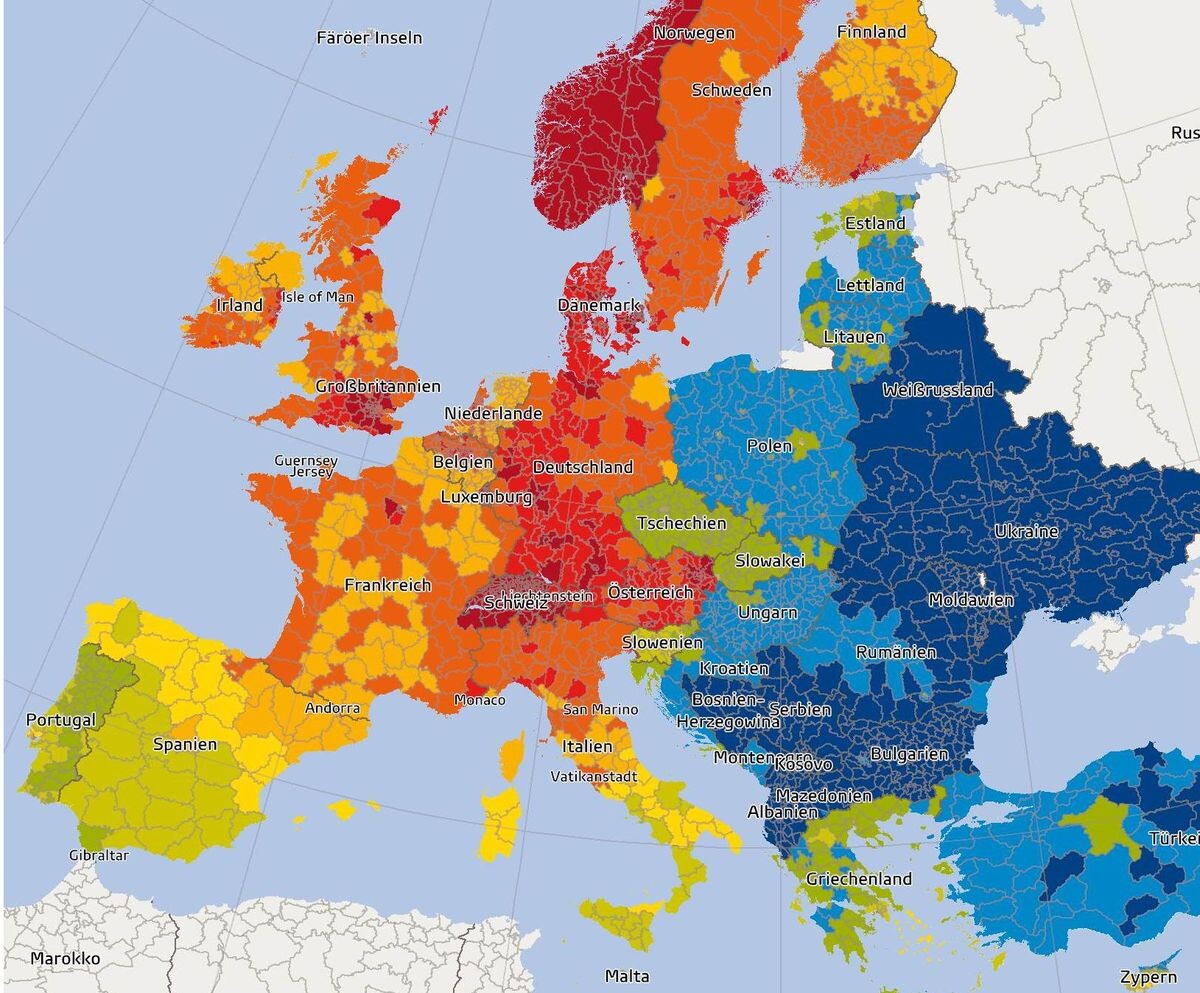 Kaufkraft der Europäer steigt nominal um 1 9 Prozent DEGA GALABAU das